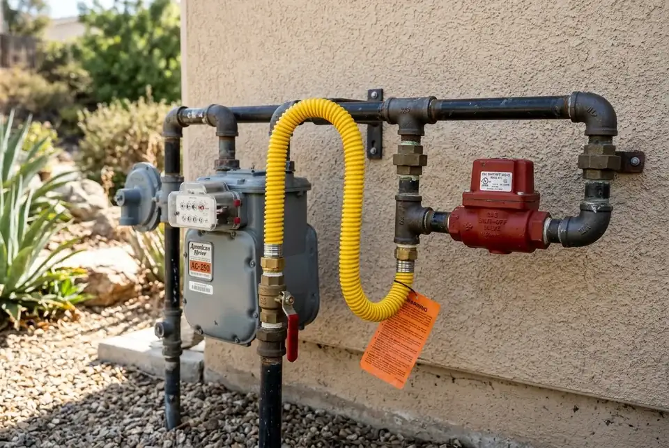 Gas Line Plumbing plumbing work in Colton CA